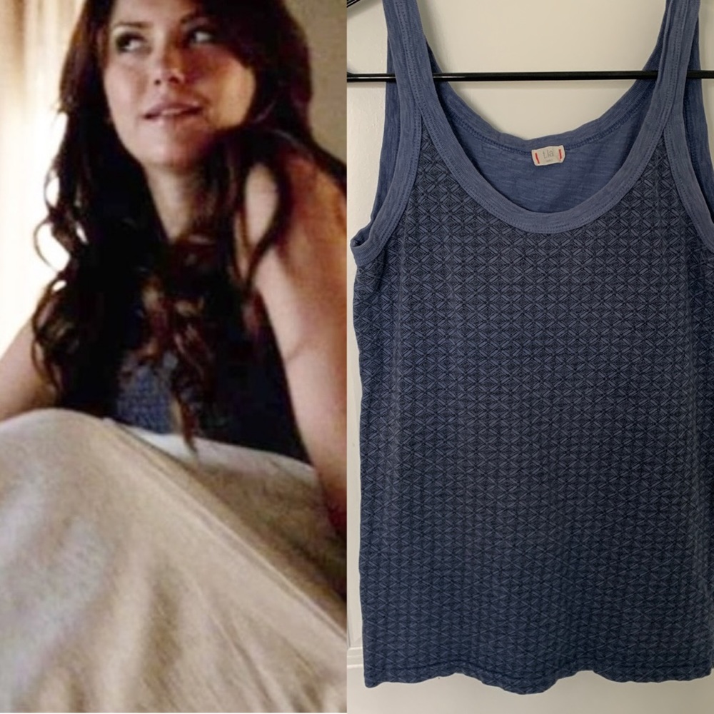 ASO Screen accurate Elena gilbert Top. This is t.la Anthropologie layering tank